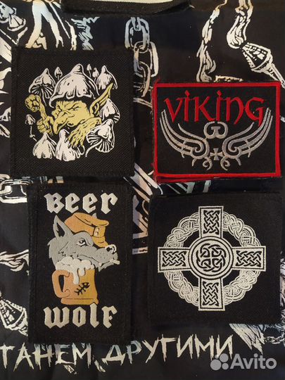 Нашивки рок