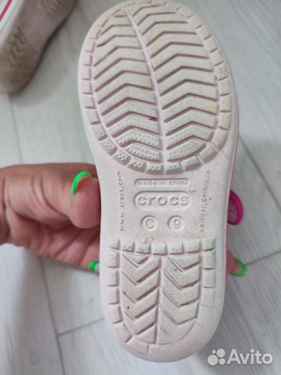 Сандалии crocs c9