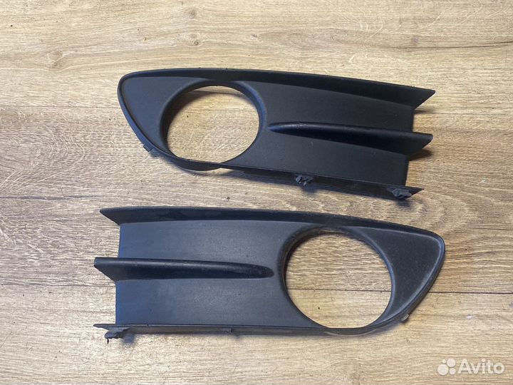 Renault laguna 2 заглушки птф в бампер