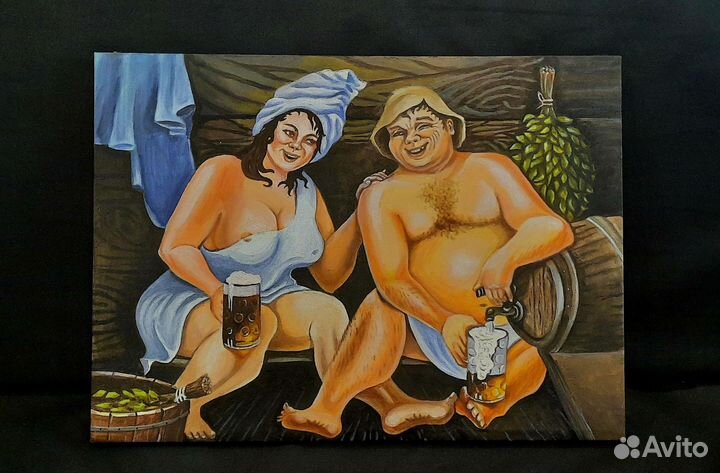 Картина в баню