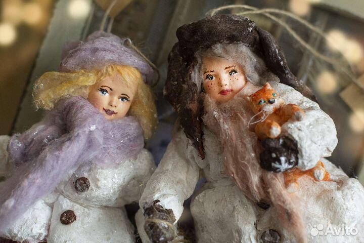 Ватные игрушки