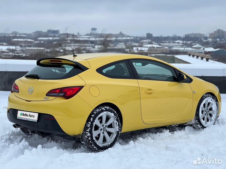 Opel Astra GTC 1.4 AT, 2013, 136 000 км