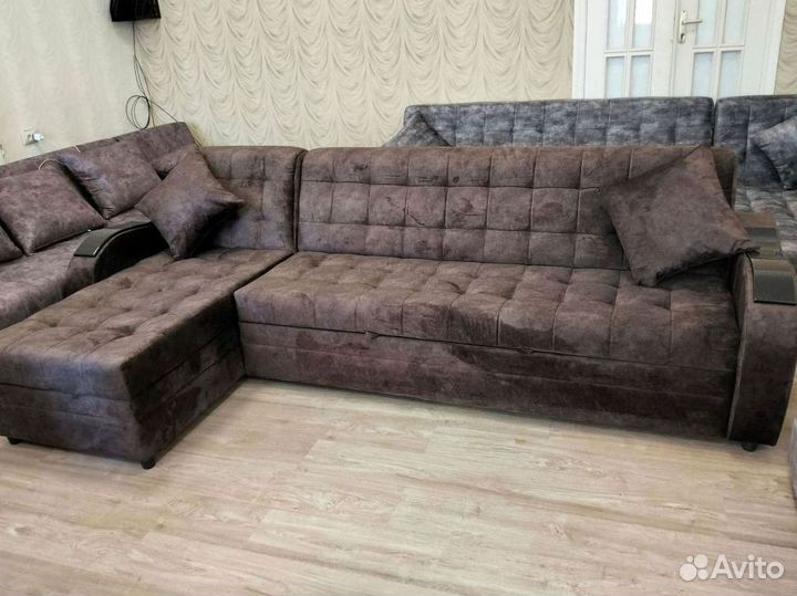 Угловой диван раскладной на заказ