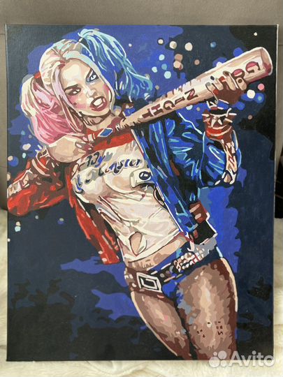 Картина по номерам готовая