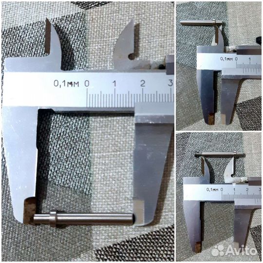 Ось из нержавейки + подшипники для кноба Daiwa