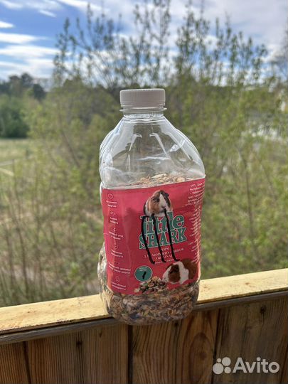 Корм и наполнитель