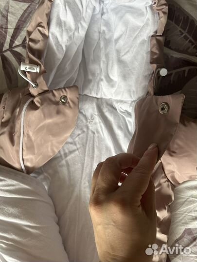 Комбенизон для малыша осень