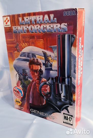 Sega Genesis Justifier Lethal Enforcers игры