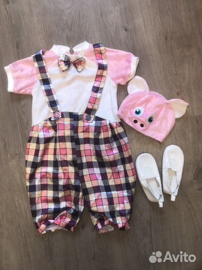 Новогодний костюм поросенка 2-3 года