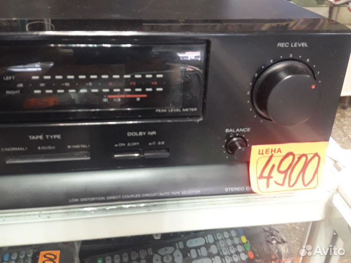 Кассетная декка sony TC FX 211