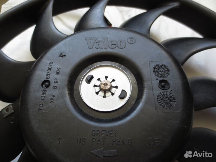 Эл.вентилятор радиатора охлаждения vag