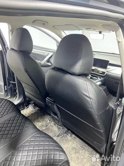 Автопилот чехлы Skoda Rapid (12+) ромб