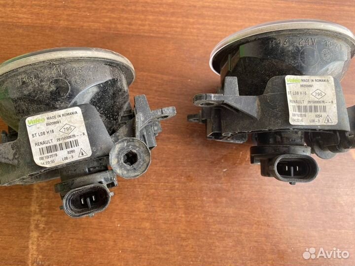 Фары противотуманные Renault 261500097R