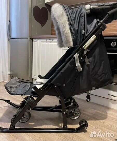 Санки коляска nika kids