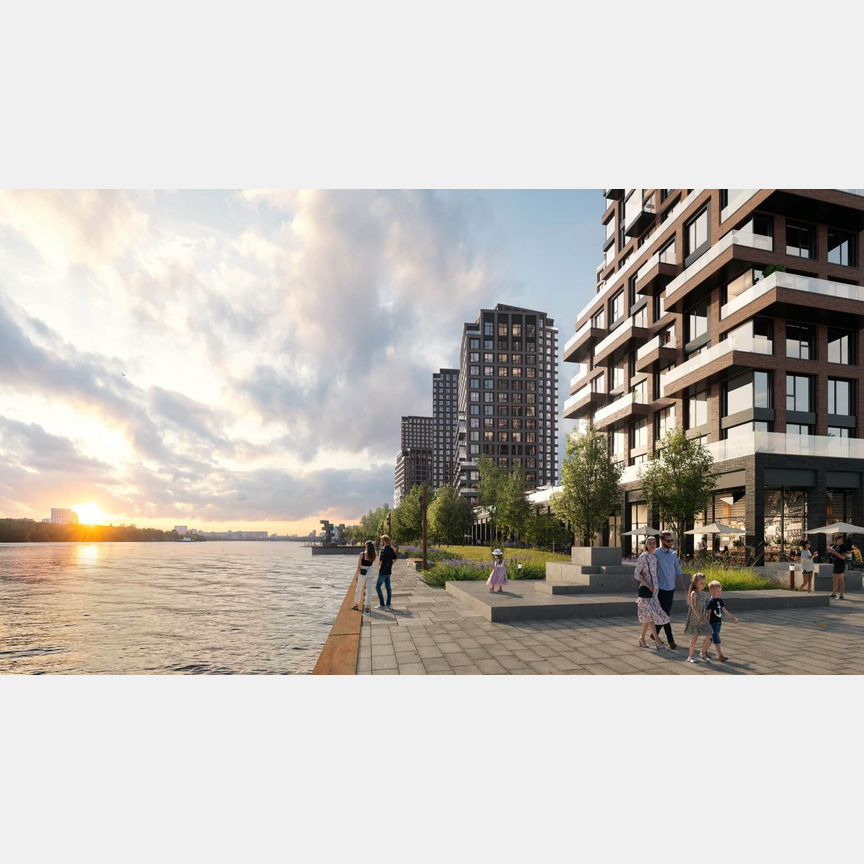 2-к. квартира, 61,7 м², 5/21 эт.