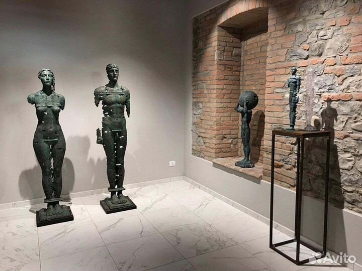 Современная скульптура Адам и Ева 190 см