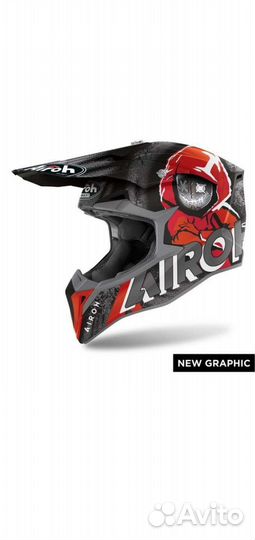 Кроссовый мотошлем Airoh