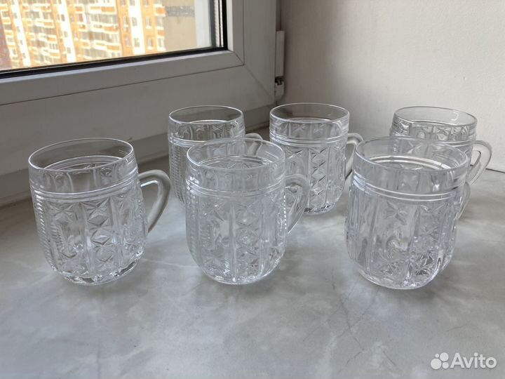 Бокалы хрустальные Дятьковский хрусталь 6 шт