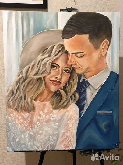 Портрет маслом по фото
