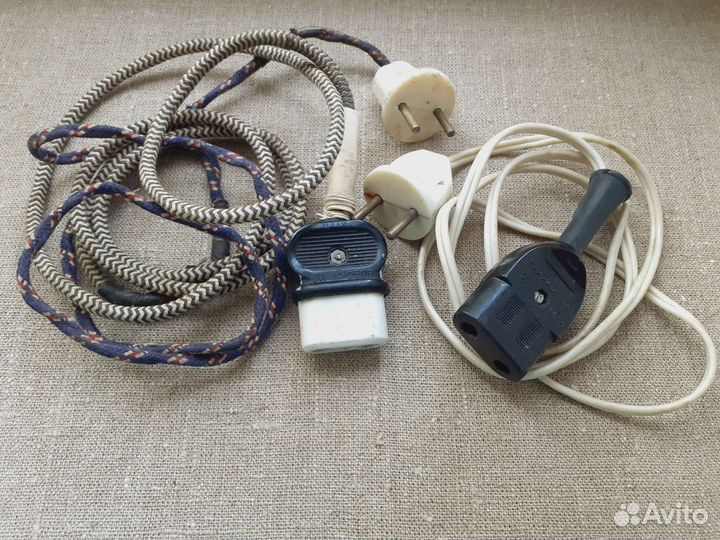 Шнур от электросамовара СССР 2 шт