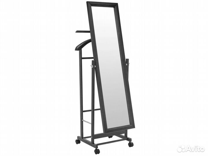 Вешалка костюмная с зеркалом на колесах верона Эли