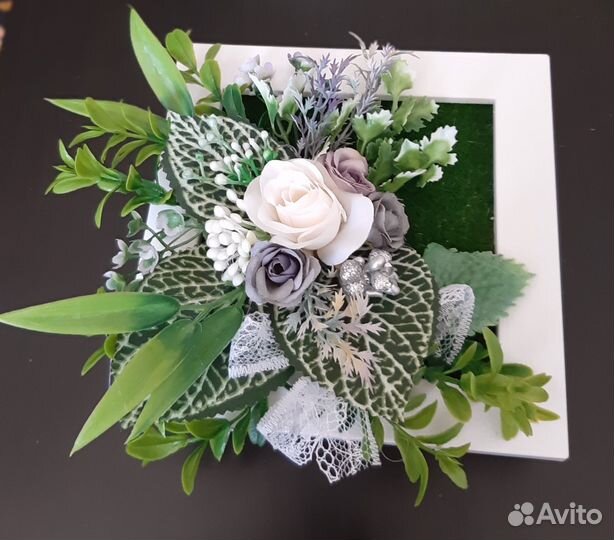 Цветочная композиция на стену