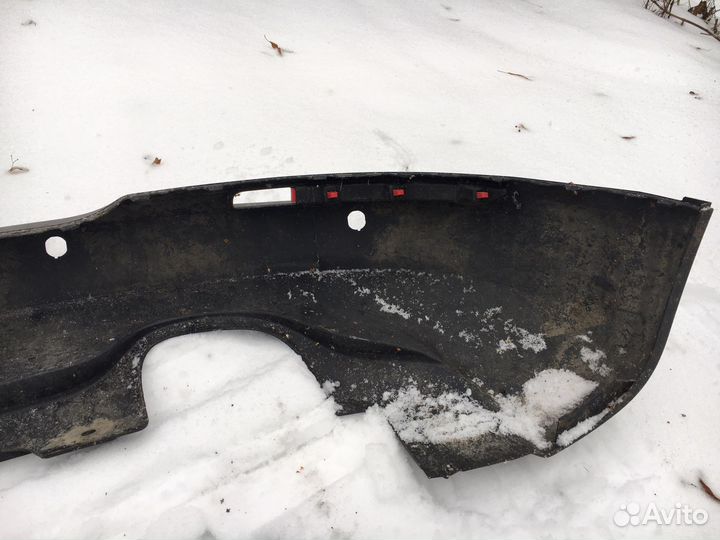 Юбка заднего бампера тигуан 1 рестайлинг