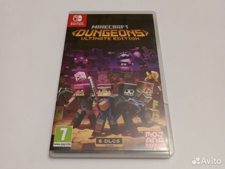 Minecraft Dungeons Ultimate nintendo switch