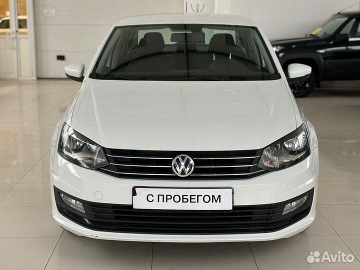 Volkswagen Polo 1.6 AT, 2018, 98 000 км