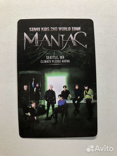 Карта Stray kids maniac