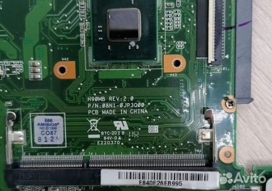 Материнская плата DNS H90MB REV:2.0