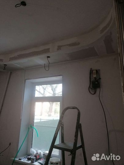 Работы с гипсокартоном