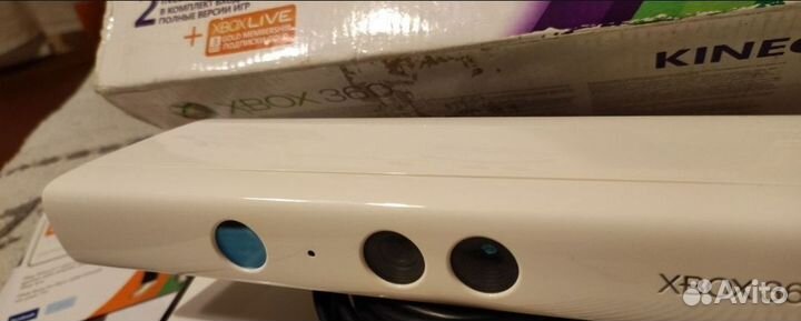 Xbox 360 White Slim,500gb., шитая, комплект