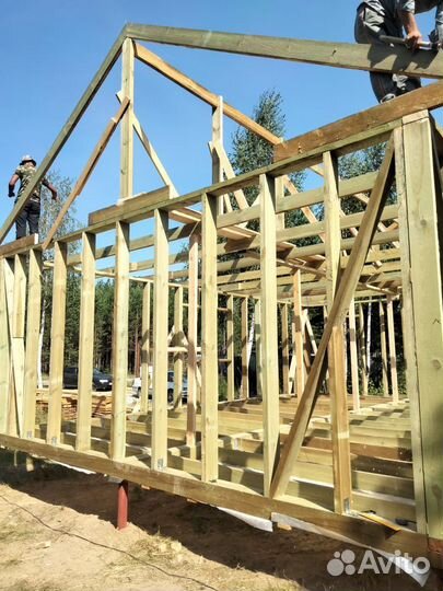 Строительство каркасных домов под ключ