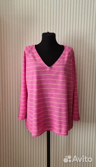 Пуловер, лён