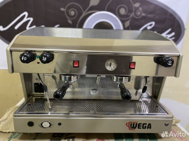 Кофемашина wega двух рожковая