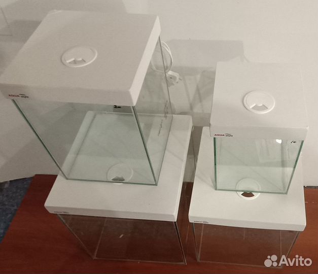 Аквариум кубик новый