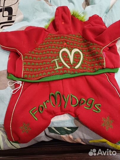 Зимний комбинезон для собаки