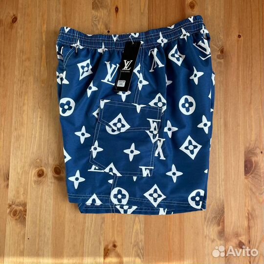 Шорты синие