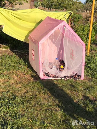 Домик палатка (каркасная)
