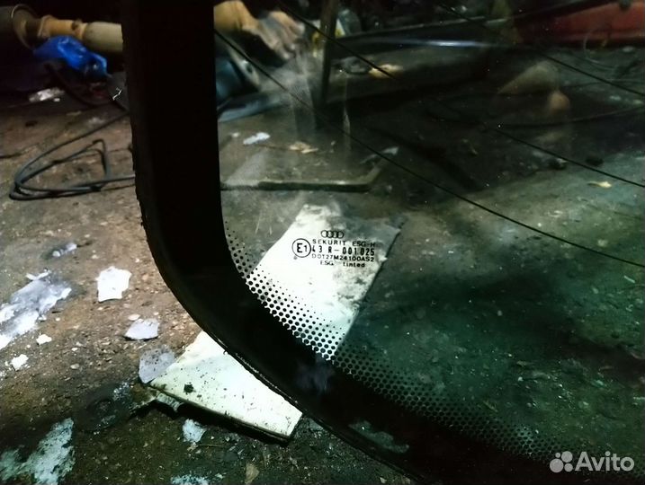 Стекло заднее audi 80 b3