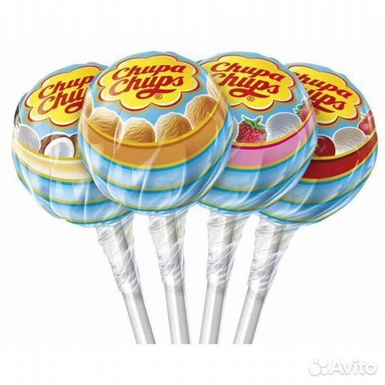 Леденец на палочке Чупа Чупс Мороженое