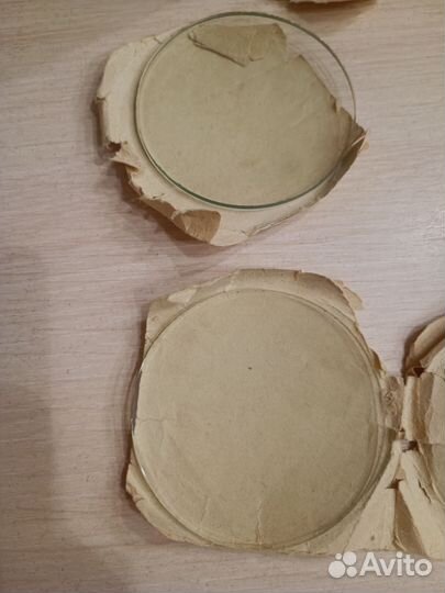 Линзы стеклянные очковые советские