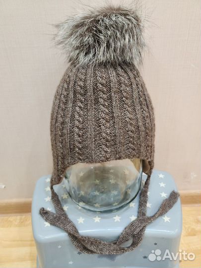 Шапка зимняя для девочки 48 50