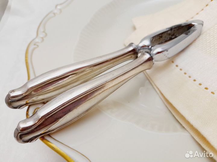 Орехокол. Посеребрение+сталь