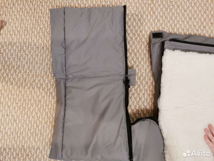 Зимний конверт в коляску, санки