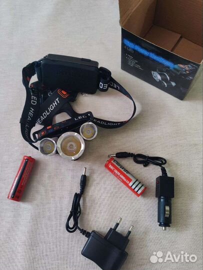 Налобный фонарь светодиодный