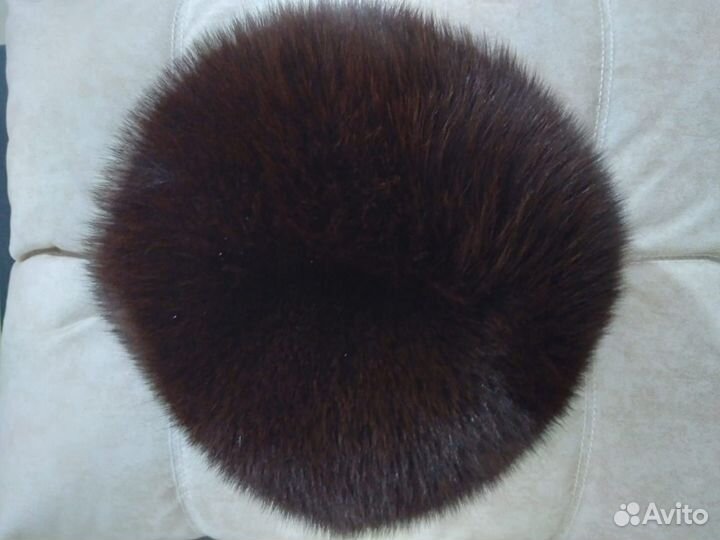 Женская меховая шапка