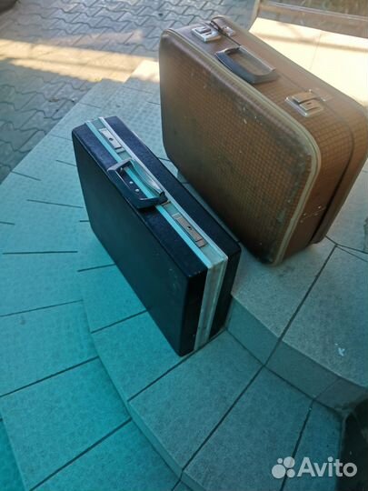 Ретро кейс и чемодан