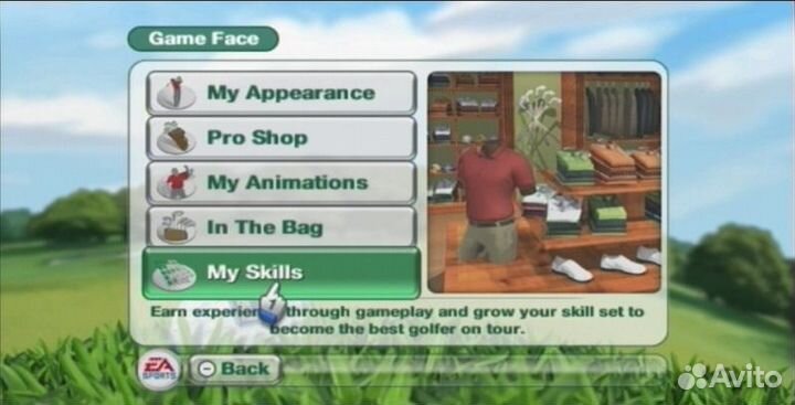 Tiger Woods PGA Tour 10, б/у, множ.царап., английс